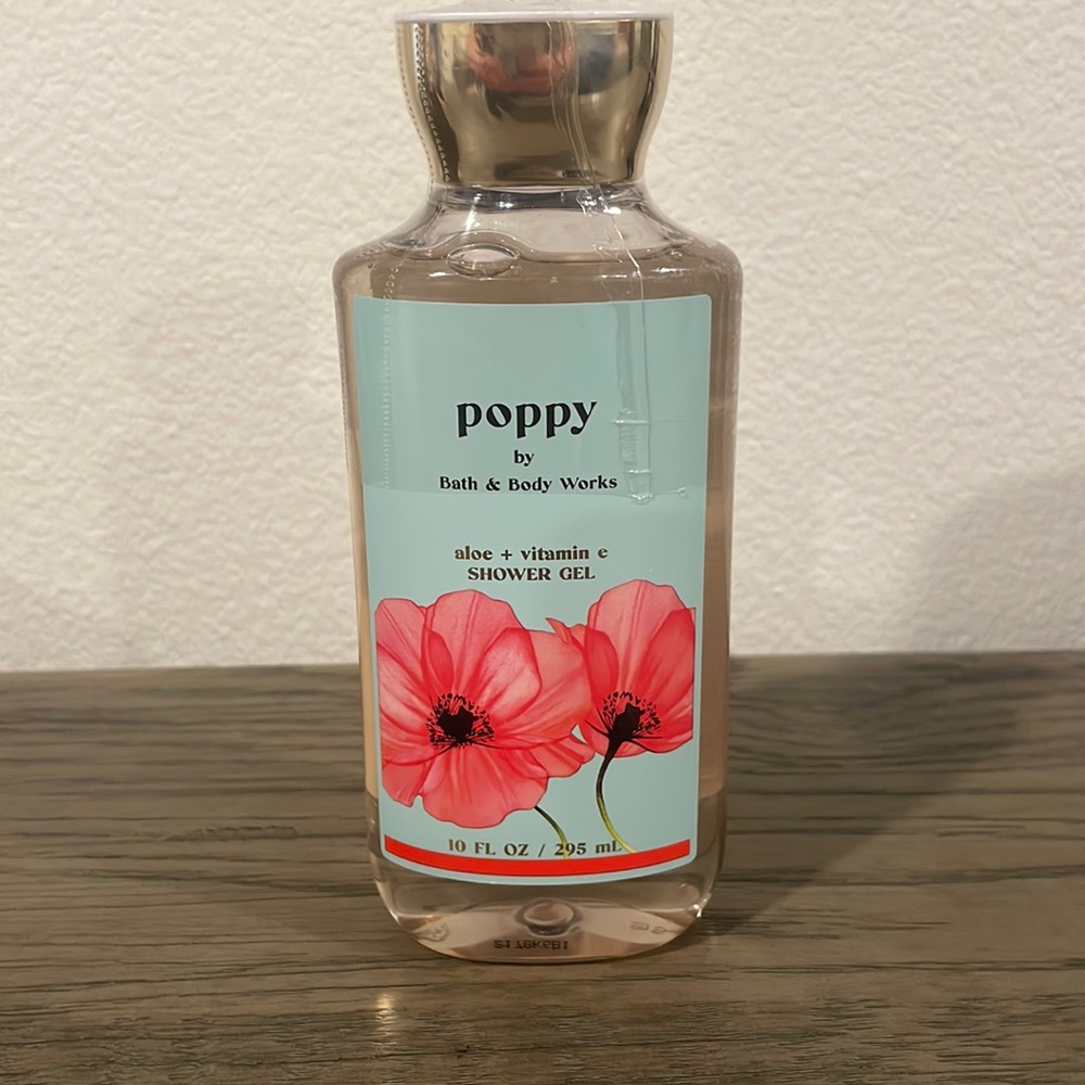 Bath and Body works Poppy shower gel - new sealed